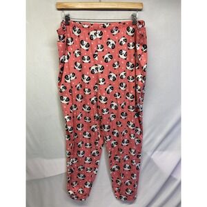 Secret Treasures Women's Joggers Panda Print Pajamas Pants Plus Size 3XL